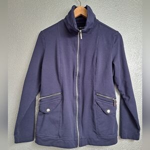 Karen Scott Sport Blue Jacket  Size PM